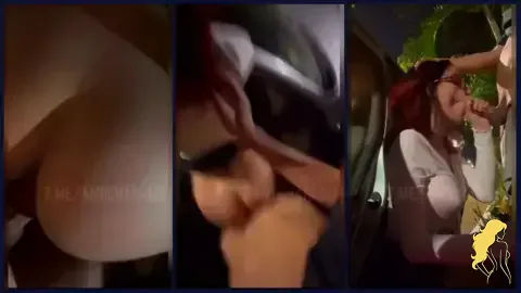 Amiichan fazendo sexo anal em local público após fazer sexo oral
