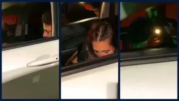 Flagra boquete vídeo amador Flagrante de sexo oral inesperado